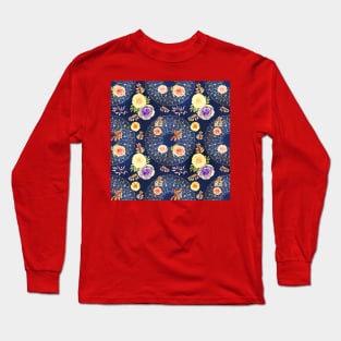 Winter Mandalas and Roses Swiss Cottage Long Sleeve T-Shirt